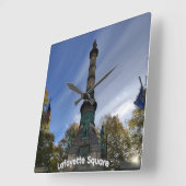 Horloge murale de Lafayette Square (Angle)