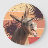 Horloge murale de l'âne hurlant (Recto)