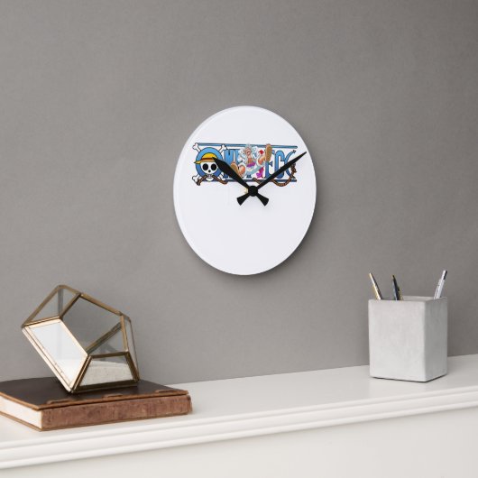 Horloge murale de l'anime One Piece G5 Pirate (Bureau)