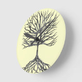 Horloge murale de l'arbre de vie (Angle)