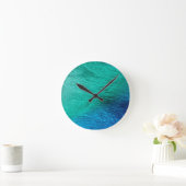 Horloge murale de l'Art numérique d'eau de mer (Maison)