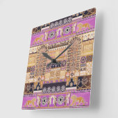 Horloge murale de l'Assyrie antique (Angle)