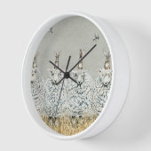 Horloge murale de l'avant-garde (Angle)