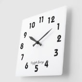 Horloge murale de l'Économie d'été (Angle)