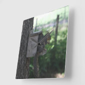 Horloge murale de l'écureuil (Angle)