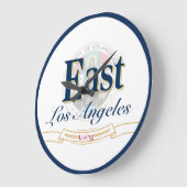 Horloge murale de l'est de Los Angeles (Angle)