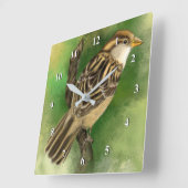 Horloge murale de l'étincelle (Angle)