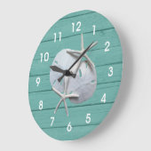 Horloge murale de l'étoile de poisson de sable rus (Angle)