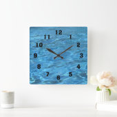 Horloge murale de l'heure du pool (Maison)