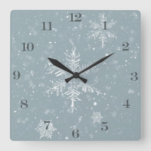 Horloge murale de l'hiver (Recto)