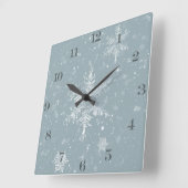 Horloge murale de l'hiver (Angle)