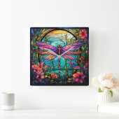 Horloge murale de libellules (Maison)