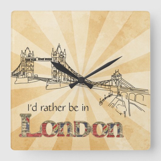 Horloge murale de Londres (Recto)