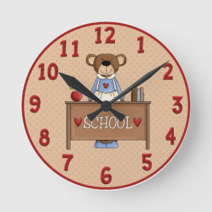 Horloge murale de l'ours