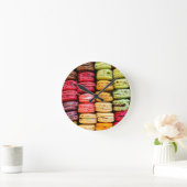 Horloge murale de Macaron (Maison)