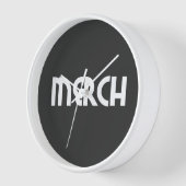 Horloge murale de Merch (Angle)