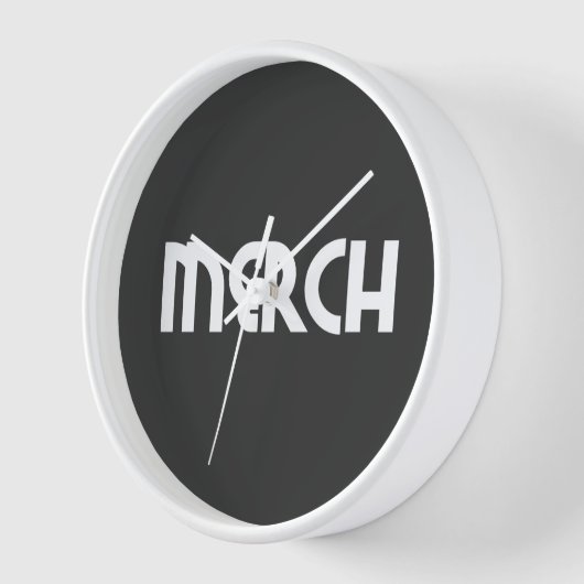 Horloge murale de Merch (Angle)