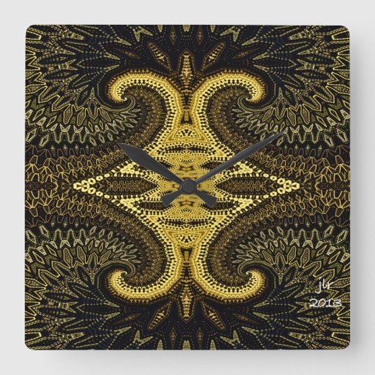 HORLOGE MURALE DE MOINE DE ZEN (Recto)