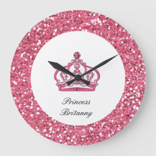 Horloge murale de Monogramme Royal Princess Jewess