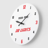 Horloge murale de motivation pour la forme physiqu (Angle)