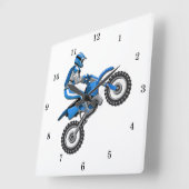 Horloge murale de moto très amusant (Angle)