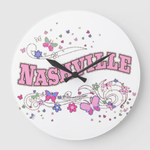 Horloge murale de Nashville Tennesse