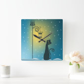 Horloge murale de Noël (Maison)