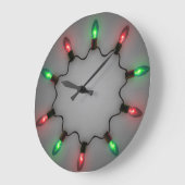 Horloge murale de Noël (Angle)