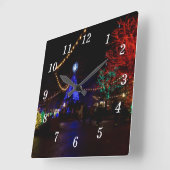 Horloge murale de Noël (Angle)