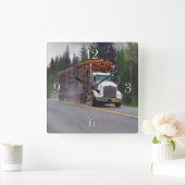 Horloge murale de notation blanche de chauffeurs (Maison)