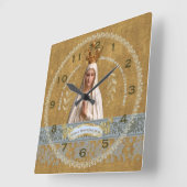 Horloge murale de Notre-Dame de Fatima (Angle)