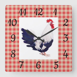 Horloge murale de pays avec les contrôles et le