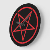 Horloge murale de Pentegram (Angle)