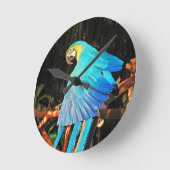Horloge murale de perroquet (Angle)