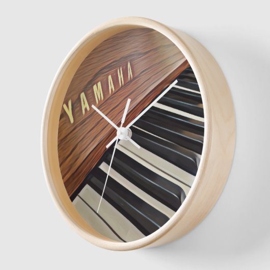 Horloge murale de piano (Angle)