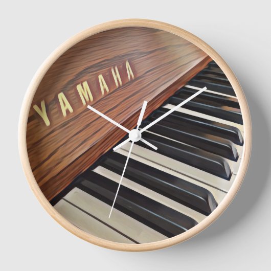 Horloge murale de piano (Recto)