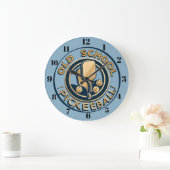 Horloge murale de pickleball Old School (Maison)