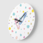 Horloge murale de pièce de bébé (Angle)