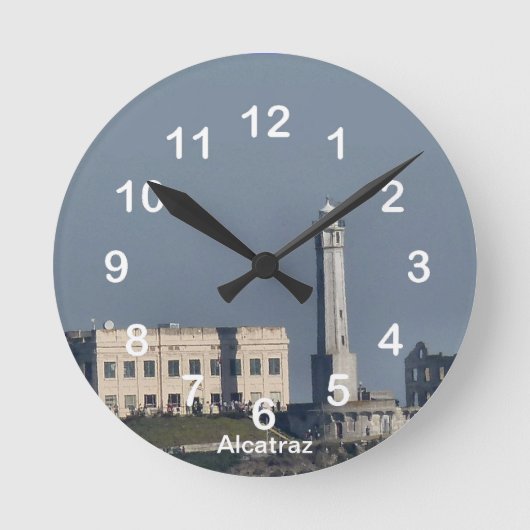 Horloge murale de prison d'Alcatraz (Recto)