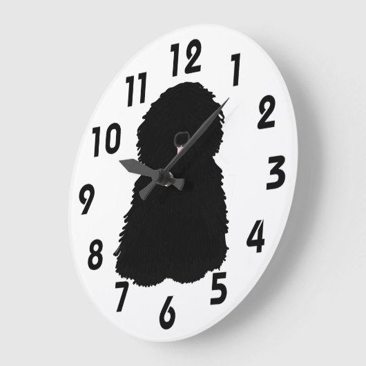 Horloge murale de Puli (Angle)