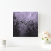 Horloge murale de purple ciel hanté (Maison)