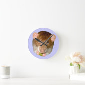 Horloge murale de rat affamé (Maison)