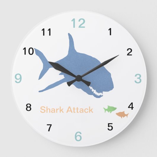 Horloge murale de requin (Recto)