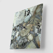 Horloge murale de River Rock (Angle)
