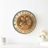 Horloge murale de rouble russe (Maison)