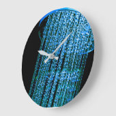 Horloge murale de salle de bain unique (Angle)