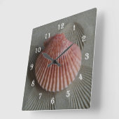 Horloge murale de Seashell Beach (Angle)