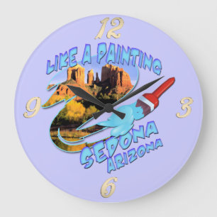 Horloge murale de Sedona Arizona