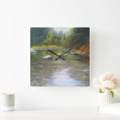 Horloge murale de sérénité (Maison)