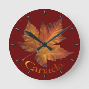 Horloge murale de souvenir du Canada d'horloge de